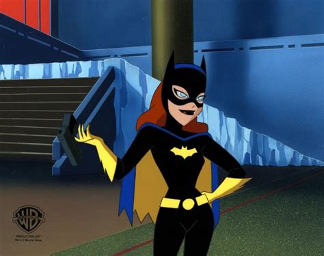 The New Batman Adventures Original Production Cel on Original ...