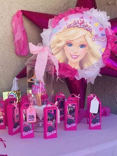 50 Cajas Barbie Ken Dulcero Recuerdo Bolo Fiesta Kits Regalo En Venta