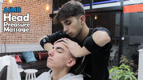 Massage Asmr Young Barber Presents The Best Sleep Method Asmr Head