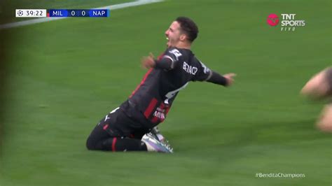 Video Resultado Resumen Y Goles Milan Vs Napoli 1 0 Cuartos De Final