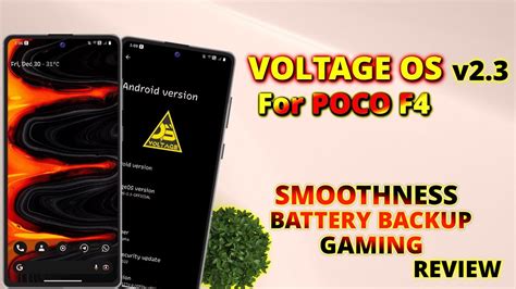 Voltage OS 2 3 For POCO F4 Redmi K40s Voltage OS V2 3 Android 13