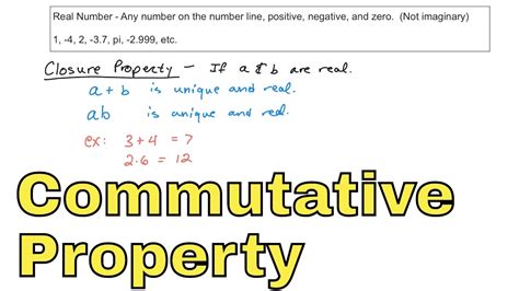 How To Do Commutative Property Math