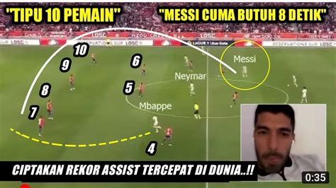 Skill Gila Messi Sentuhan Tipu Pemain Lawan Cuma Detik