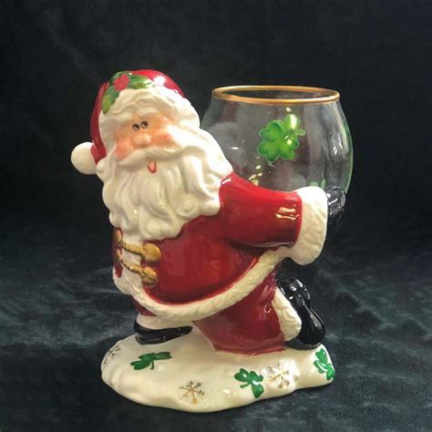 Irish Santa Candle Holder Bridgets Of Erin