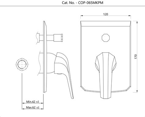 Exposed Part Kit Of Single Lever In Wall Manual Valve In Kuwait Jaquar