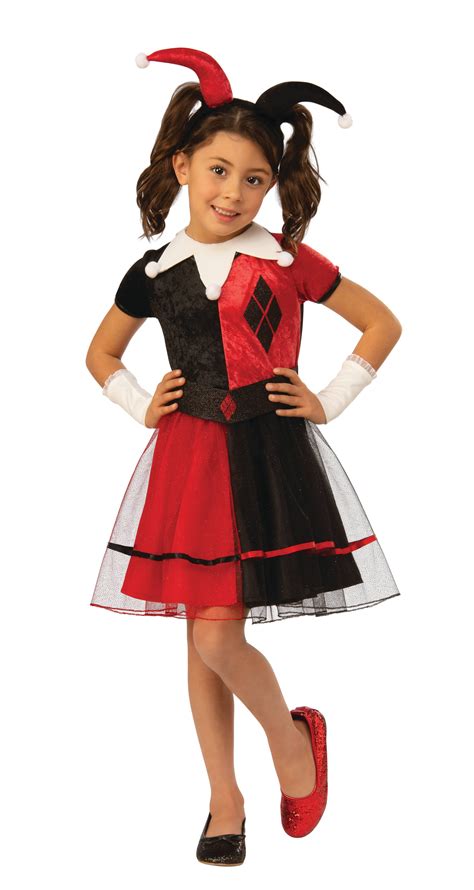 Harley Quinn Costume Girls Lg