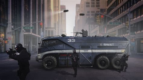 SWAT truck concept :: Behance