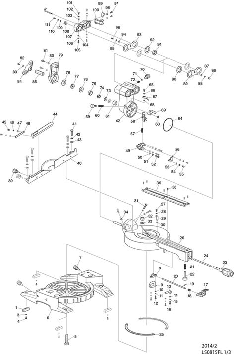 Makita Miter Saw Spare Parts