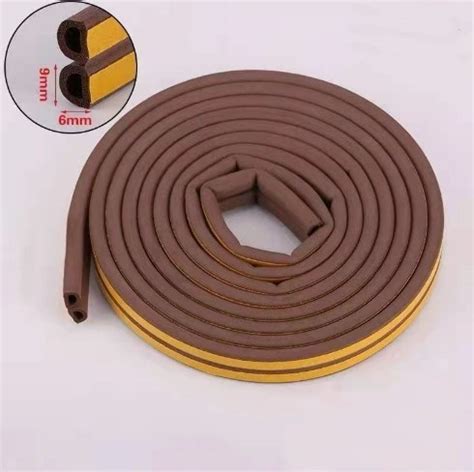 Door And Window Self Adhesive Foam Seal Epdm Rubber Door Weather Strip