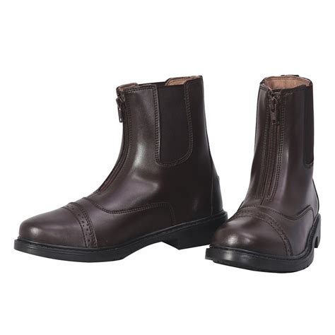 Tuffrider Ladies Starter Front Zip Paddock Boots The Cheshire Horse