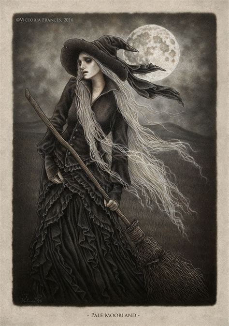 Pale Moorland By Victoria Francés Victoria Frances Witch Art