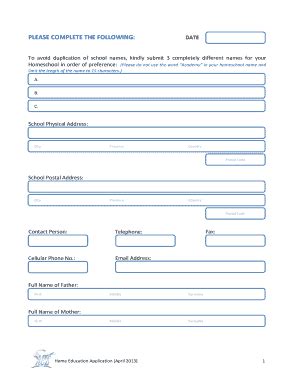 Fillable Online Advancedtraining Co Application Form Ace Home