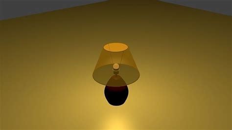 Table Lamp 3d Model Cgtrader