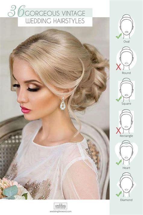 Vintage Wedding Hairstyles For Gorgeous Brides Retro Peinados