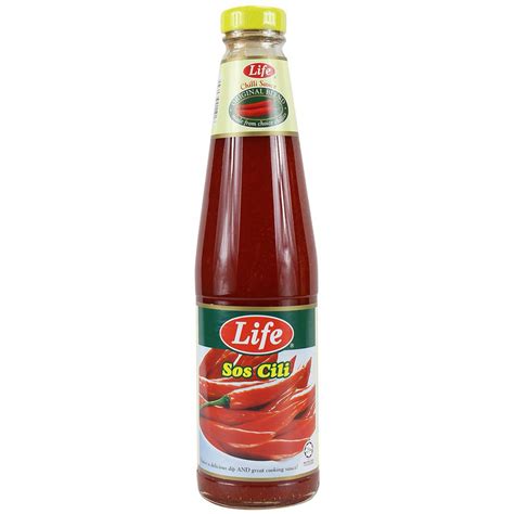 LIFE CHILLI SAUCE 500GM CILI SOS 辣椒酱 Shopee Malaysia