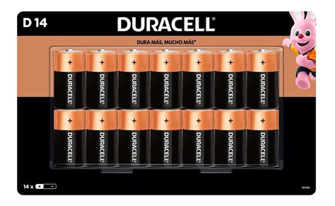 Pila Batería Duracell Tamaño D Pack De 14 Pilas Mn1300b14 Grupo Igpe