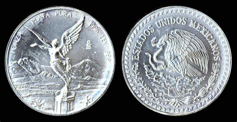 MEXICO silver onza 1996