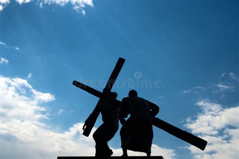 Jesus Christ and Cross stock image. Image of cemetery - 11258681