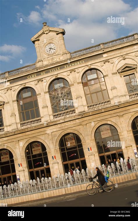 Gare De Lille Flandres Lille Railway station, France Stock Photo - Alamy