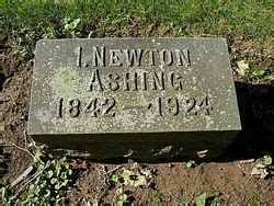 Isaac Newton Ashing 1842 1924 Mémorial Find a Grave