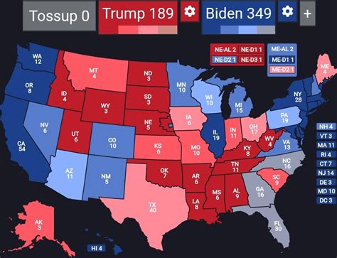 My 2022 U S Congressional Election Prediction Based On The State Maps