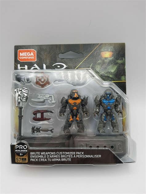 Mega Construx Halo Brute Weapons Customizer Pack Dxr57 New Sealed