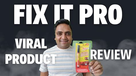 Fix It Pro Scratch Repair Pen Review Viral Product Fix It Pro Scratch