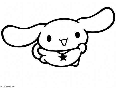 Cinnamoroll Flying coloring page