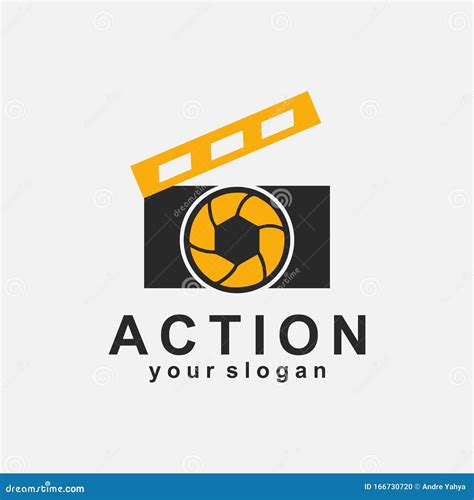 Action Logo Template Stock Illustration Illustration Of Action 166730720