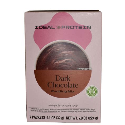 Ip Dark Chocolate Pudding Mix Mc Lean Ideal Body For A Healthy Life