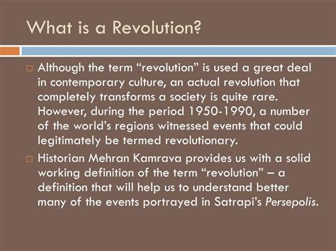 PPT - What is a Revolution? PowerPoint Presentation, free download - ID ...