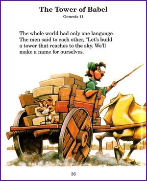 The Tower of Babel (Story) - Kids Korner - BibleWise