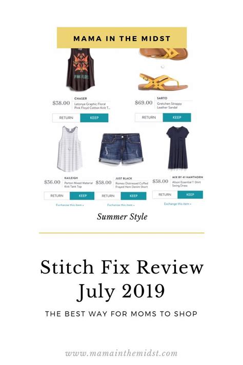 Stitch Fix Review July 2019 Mama In The Midst Stitch Fix Stitch