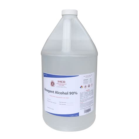 Tek-Select® Reagent Alcohol – 90%, 1 Gallon, Choose Quantity - IMEB Inc.