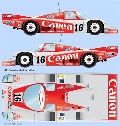 1984 Canon Porsche 956