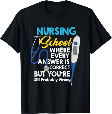 Nursing Future Nurse Nursing Student Nursing School Cotton T Shirt