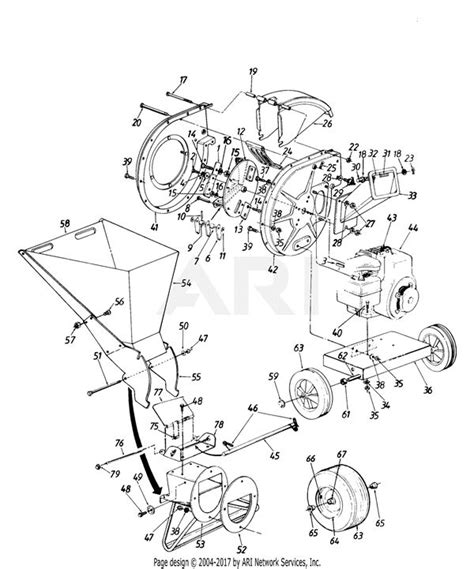 Wood Chipper Parts Diagram