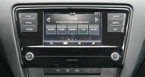 Skoda Radio Swing Musiksystem Anschl Sse Bluetooth Nachr Sten