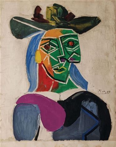 KOBIETA W KAPELUSZU Ed 1956 Henri Dechamps By Pablo Picasso On Artnet