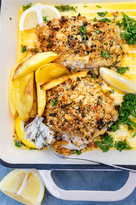 Pan Fried Fish With Panko Crumbs Recipe Dandk Organizer