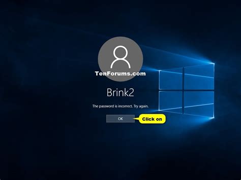 Reset Password Of User Account In Windows 10 Tutorials