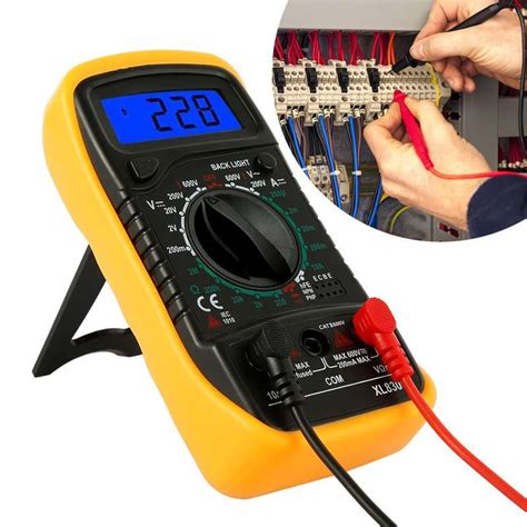 Jual Alat PENGUKUR Tegangan Listrik Multimeter XL830l Tester Voltmeter