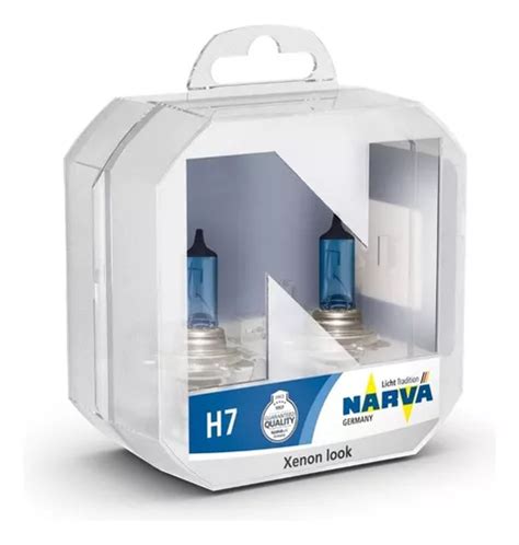 Ampolleta Narva H7 Range Power White 1 Par Tipo Xenon