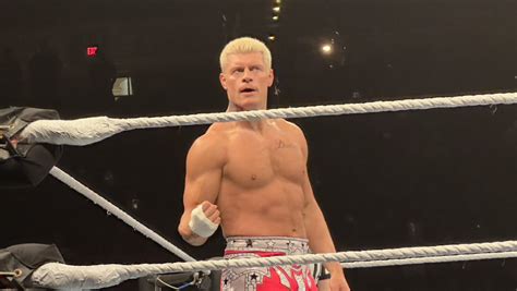 Cody Rhodes Reunited With Ex Bullet Club Members At WWE Live Event