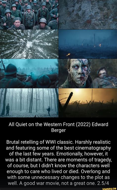 All Quiet On The Western Front 2022 Edward Berger Brutal Retelling Of