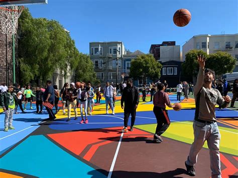 KD Charity Foundation’s Hayes Valley Basketball Court – San Francisco ...