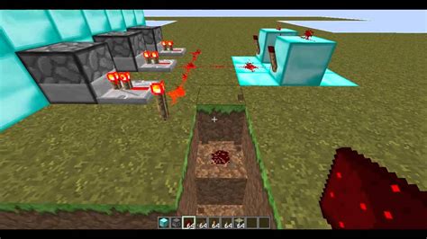 Minecraft Tutorial De Redstone Sistema De Defesa Para Castelo Youtube