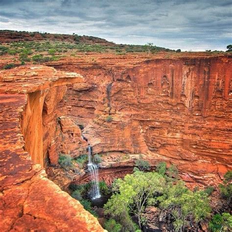 Australia On Instagram Looking Down Into Kingscanyon In The