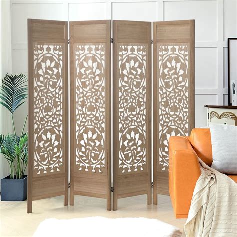 Buy Room Divider 5 6 FT Tall Modern Cutout Room Divider 16 Wide