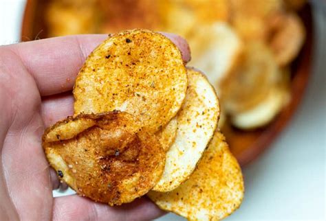 A Peek Into My Kitchen Homemade Spicy Potato Chips Day Hot Sex Picture